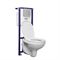 Комплект унитаз с инсталляцией SANTERI Пэк Альфа комфорт, хром, 138164S0000B0 T0047913 - фото 5438416
