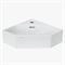 Раковина на тумбу SANITA LUXE Line угловая, LIN35SLWB01 T0041531 - фото 5441924