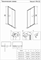 Душевое ограждение Veconi Душевая дверь VN-32, Стекло прозрачное,5/6 мм, VN32-110-01-C5 T0056964 - фото 5447123