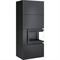 Готовый дровяной каминокомплект Kratki SIMPLE Box черный с топкой BS, правый угол M130519 - фото 5562089 Готовый дровяной каминокомплект Kratki SIMPLE Box черный с топкой BS, правый угол M130519 - фото 5562089