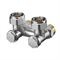 Двухтрубный узел нижнего подключения Oventrop Multiflex V H 3/4 3/4 Н ЕК-НГ ZB угловой M93572 - фото 5655973