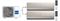 Мульти сплит-система на 2 комнаты Haier Lightera 2U40S2SM1FA/AS09NS6ERA-G*2шт M223703 - фото 5738455